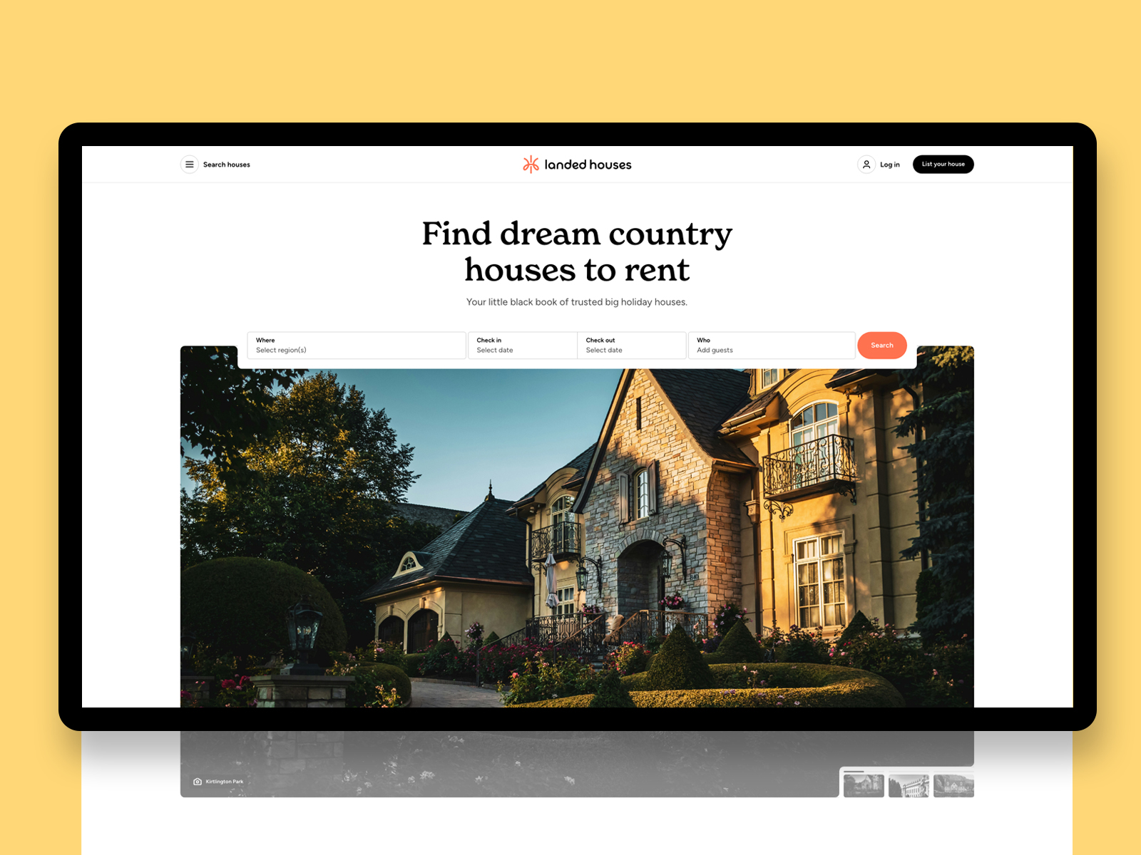 Landed Houses Website